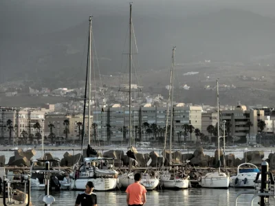 El Azul en el puerto de Melilla El Azul en el puerto de Melilla