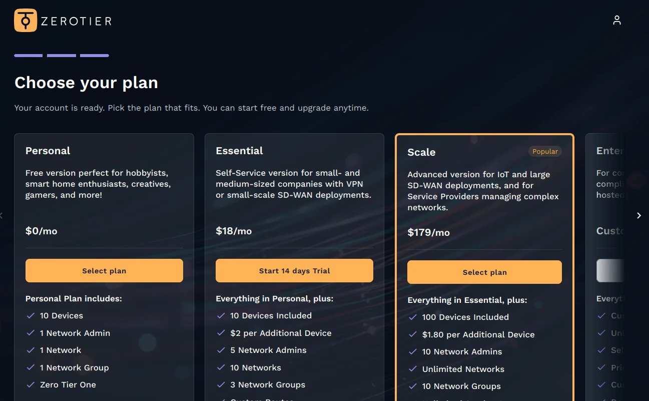 El plan gratuito: diez equipos, una red y ninguna tarjeta El plan gratuito: diez equipos, una red y ninguna tarjeta
